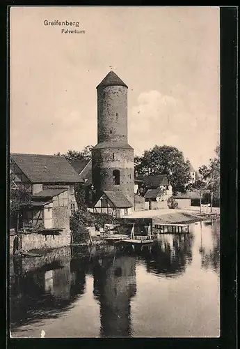 AK Greifenberg, Pulverturm, Flusspartie