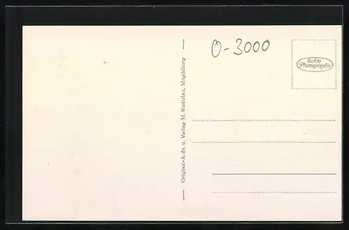 AK Magdeburg, Stadthalle und Ausstellungsturm