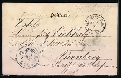 AK Kriegsschiff SMS Wörth im Kanal, Ostasiengeschwader