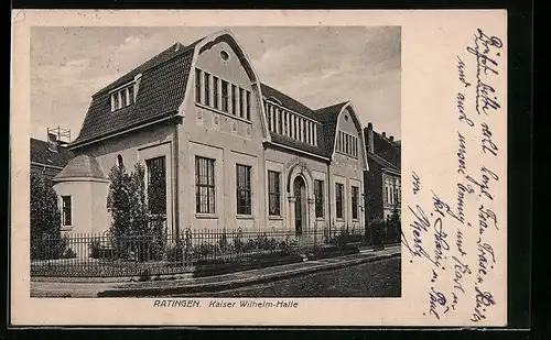 AK Ratingen, Kaiser Wilhelm-Halle