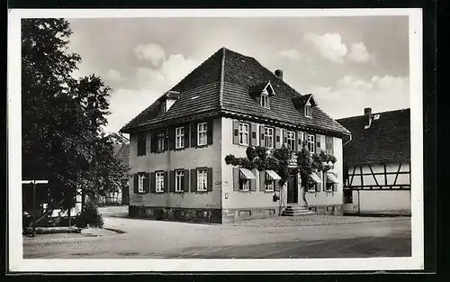 AK Hilpertsau /Murgtal, Gasthaus zum Ochsen von Anton Weiler