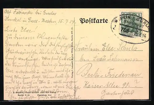 AK Gross-Besten, Seebad mit Boot