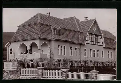 AK Kirchen a. d. Sieg, Blick zum Krankenhaus