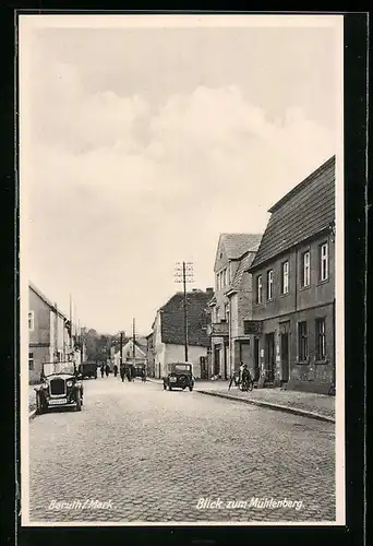 AK Baruth /Mark, Blick zum Mühlenberg