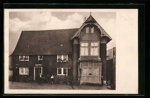 AK Kirchen /Sieg, Gasthof Jägerheim, Inh.: Leo Heldrich