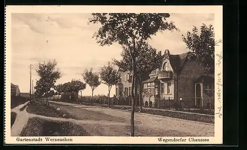 AK Werneuchen, Partie in der Wegendorfer Chaussee