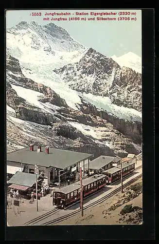 AK Jungfraubahn, Station Eigergletscher