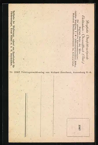 AK Bergbahn im oberen Schwarzatal