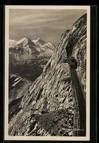 AK Pilatusbahn, Eselwand, Bergbahn