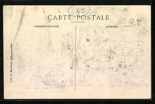 AK Les Bordes, Chasses à Courre en Forêt d`Orleans, Le Cerf