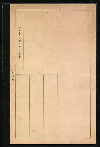 Künstler-AK Jäger, Ricke, Jagdhaus