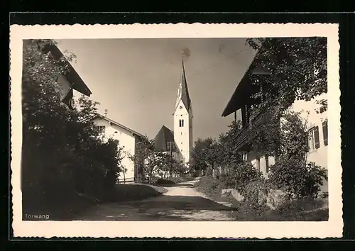 AK Törwang, auf dem Weg zur Kirche hin