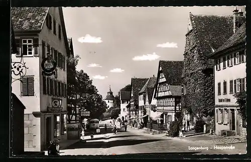 AK Langenburg, Gasthaus in der Hauptstrasse