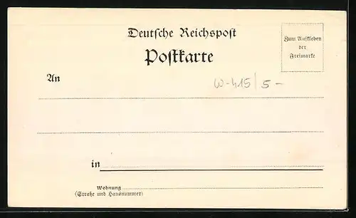 AK Crefeld, Springbrunnen im Stadtgarten