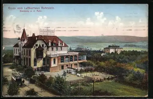 AK Bredeney a. d. Ruhr, das Luftkurhaus Ruhrstein