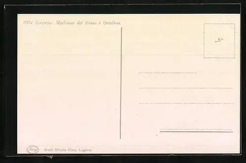 AK Locarno, Madonna del Sasso e Orselina