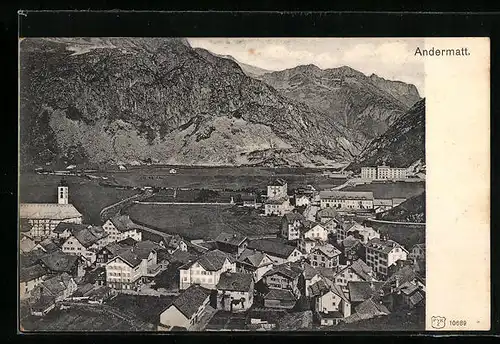 AK Andermatt, Totalansicht