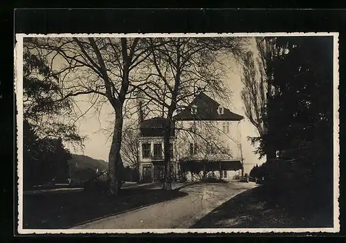 AK Mannenbach, Gebäude mit Park