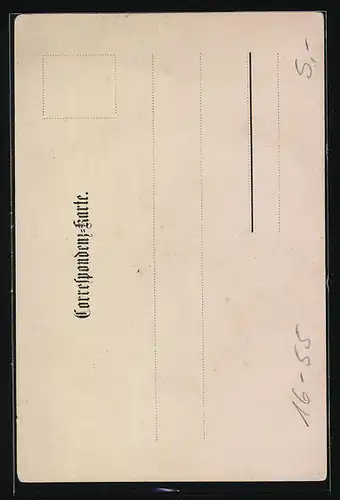 Foto-AK Portrait eines Paares, Passepartout mit Amor