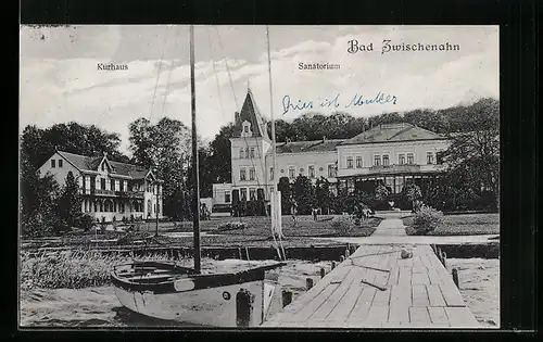 AK Bad Zwischenahn, Kurhaus und Sanatorium