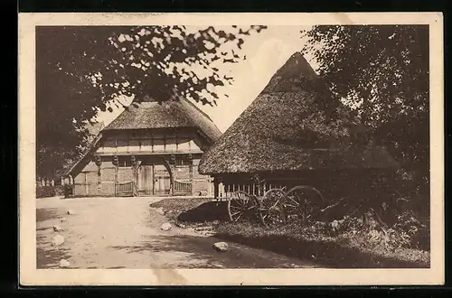 AK Bad Zwischenahn, Ammerländisches Bauernhaus, Freilandmuseum