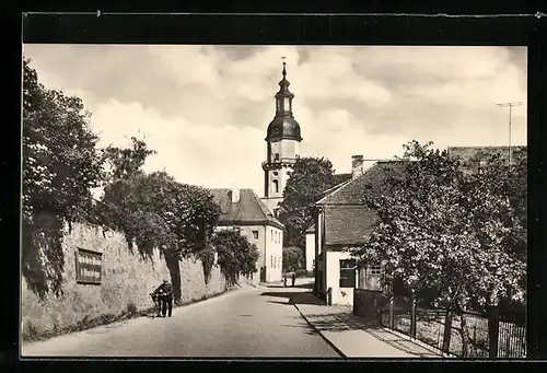 AK Königsbrück / Dresden, Dresdner Strasse