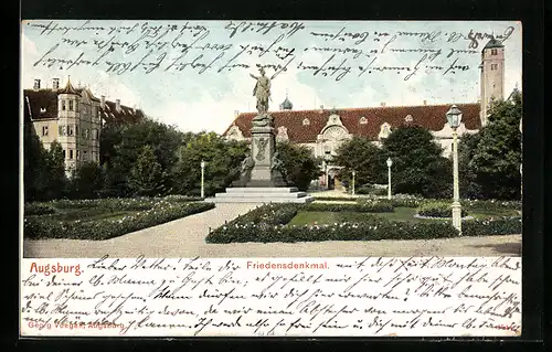 AK Augsburg, Friedensdenkmal