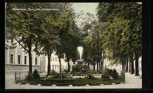 AK Memmingen, Hallhofbrunnen