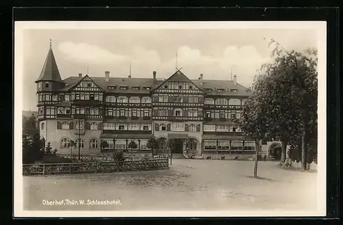 AK Oberhof / Thür. Wald, Schlosshotel