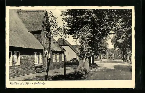 AK Nieblum / Föhr, Dorfstrasse