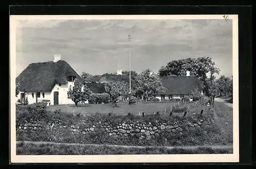 AK Keitum / Sylt, Friesenhäuser