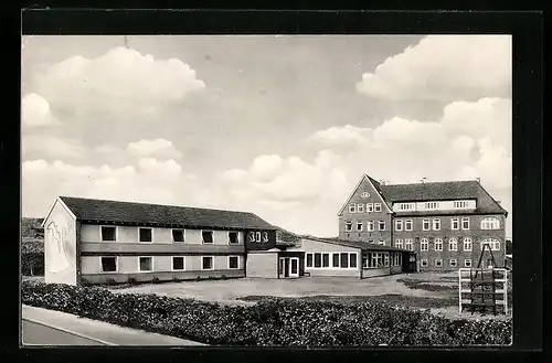 AK Westerland /Sylt, Kurt-Pohle-Heim, Kindererholungsheim der Arbeiterwohlfahrt, Schützenstr. 20