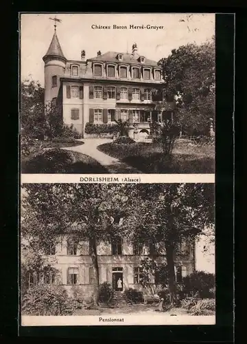 AK Dorlisheim, Chateau Baron Hervé-Gruyer, Pensionnat