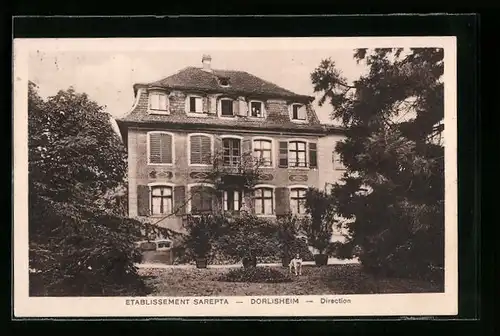 AK Dorlisheim, Hund vor Etablissement Sarepta