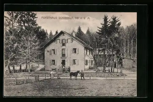 AK Molsheim, Forsthaus Schirrgut