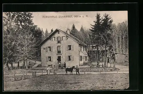 AK Breitenbach, Forsthaus Schirrgut
