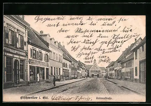 AK Bischweiler, Geschäfte in der Krämerstrasse