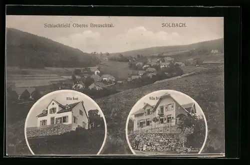 AK Solbach, Villa Boek und Villa Brion