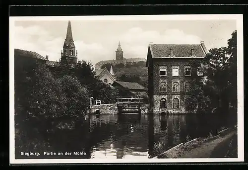 AK Siegburg, Partie an der Mühle