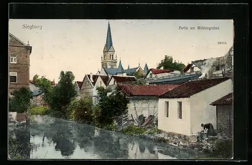 AK Siegburg, Partie am Mühlengraben