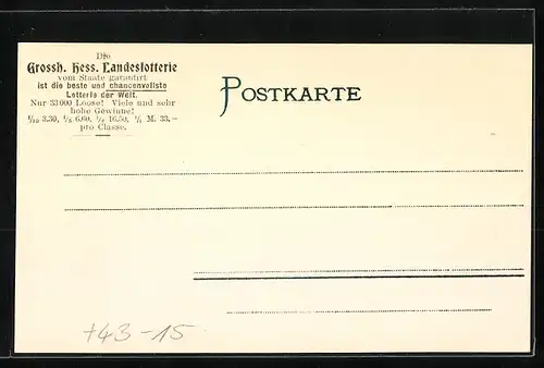AK Mainz, Gutenberg-Feier, Huldigung am Denkmal 1900