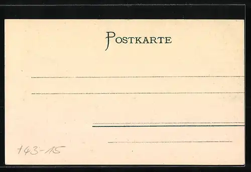 AK Mainz, Gutenberg-Feier 1900, Huldigung am Denkmal