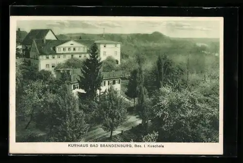 AK Bad Brandenburg, Blick zum Kurhaus