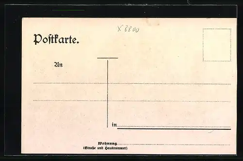 Lithographie Zittau, Marstall