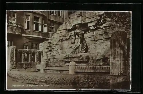 AK Osnabrück, Bergmannsbrunnen