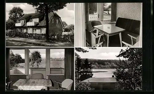 AK Pönitz / Ostholst., Hotel-Pension Heinrich-Busch-Haus