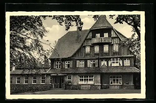 AK Dransfeld, Berggasthaus auf dem Hohen Hagen