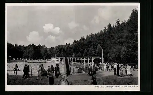 AK Bad Rastenberg / Thür., Schwimmbad