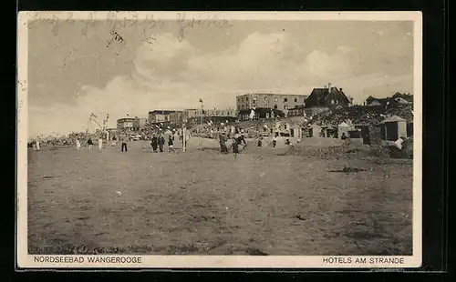 AK Wangerooge, Hotels am Strand