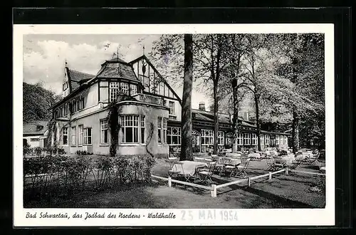 AK Bad Schwartau, Gasthaus Waldhalle